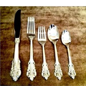 Wallace Grande Baroque Sterling Silver Flatware